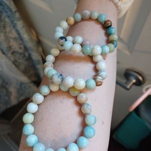 Amazonite Beaded Bracelet